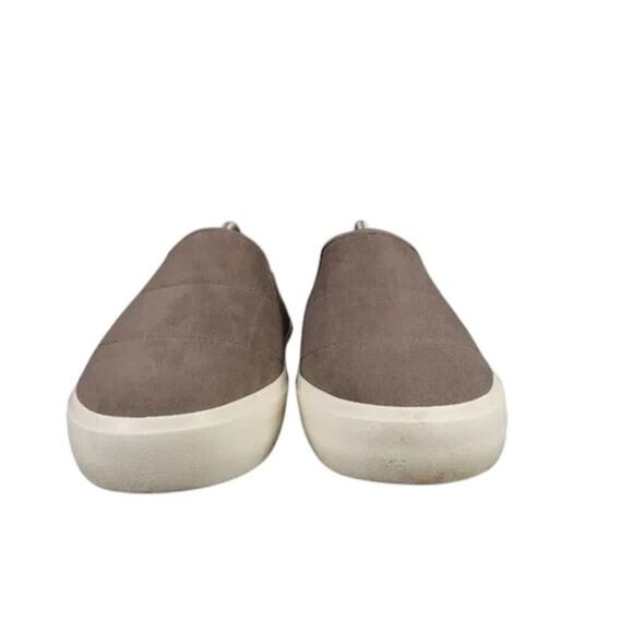 Staheekum Shoes Womens 8 Slip On Mule Sneakers Casual Lifestyle Taupe Faux Fur - Picture 6 of 12